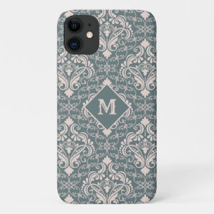 Muster für Damask kundenspezifische monogramm-Tele Case-Mate iPhone Hülle