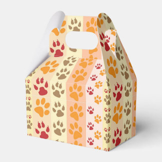 Muster für das beste Dog Paw Print Pets Geschenkschachtel
