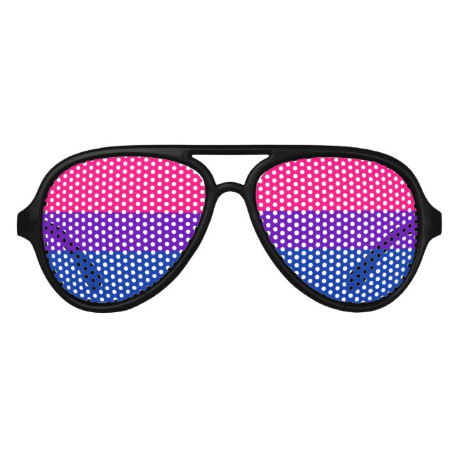 Muster für das farblose Wiederholen eines Bisexuel Sonnenbrille (Vorderseite)