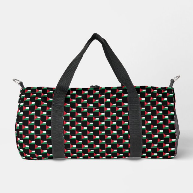 Muster für das hintereinander hintereinander liege duffle bag (Vorderseite)