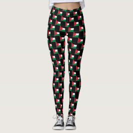 Muster für das hintereinander hintereinander liege leggings