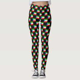 Muster für das Muster der äquatorialen Guinea Leggings