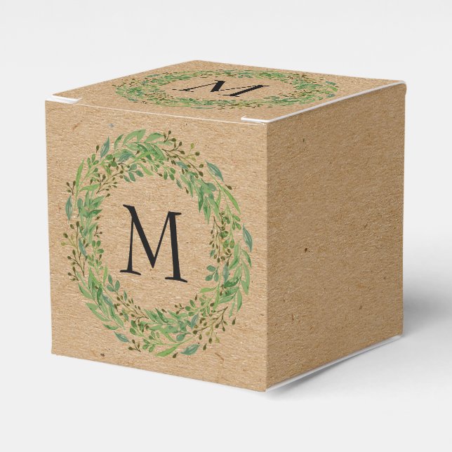 Muster für das Muster der Blätter für die klassisc Geschenkschachtel (Vorderseite)