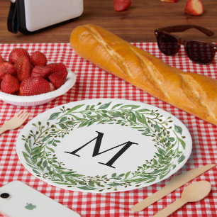 Muster für das Muster der Blätter für die klassisc Pappteller