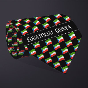 Muster für das Muster der Wavy Equatorial Guinea Krawatte