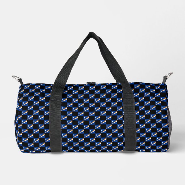 Muster für das Sichtfeld der Marshallinseln Duffle Bag (Vorderseite)