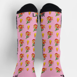 Muster für den Niedlichen Chili des Feuerwehrmanns Socken