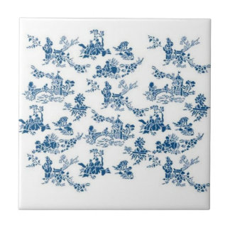 Muster für die blaue und weiße China Nr. 102A Fliese