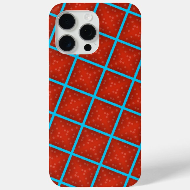 Muster für die geometrische Geometrie Case-Mate iPhone Hülle (Rückseite)