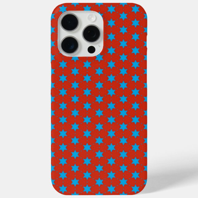 Muster für die geometrische Geometrie Case-Mate iPhone Hülle (Rückseite)