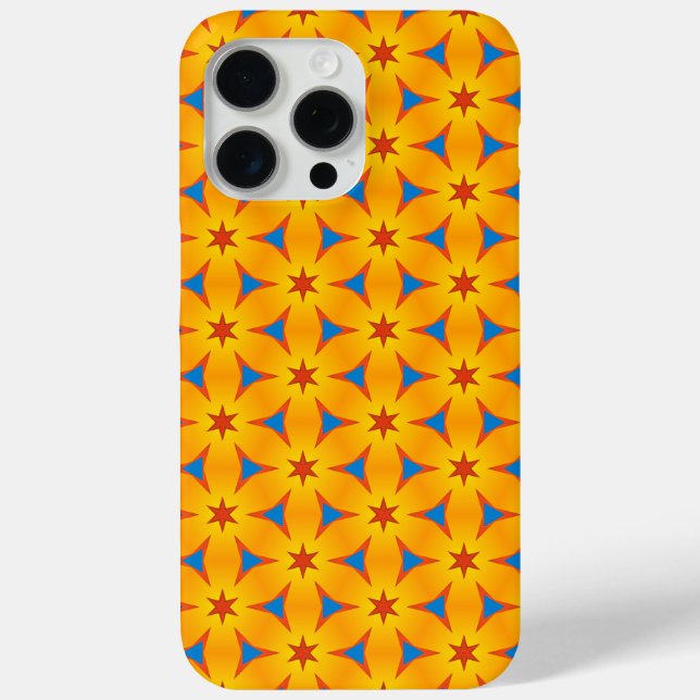Muster für die geometrische Geometrie Case-Mate iPhone Hülle (Rückseite)