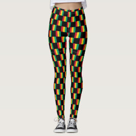 Muster für die Guinea mit aktivierter Markierung Leggings