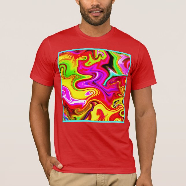 Muster für die Kolorieren T-Shirt (Vorderseite)
