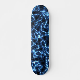 Muster für die Konstruktion von elektrischem blau Skateboard