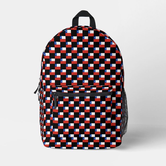 Muster für die Markierungsfarben des überprüften C Bedruckter Rucksack (Vorderseite)