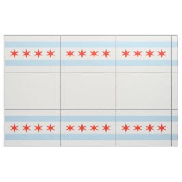 Muster für die Maske der Chicagoer Flagge Stoff