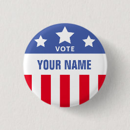 Muster für die Wahlabstimmung für benutzerdefinier Button