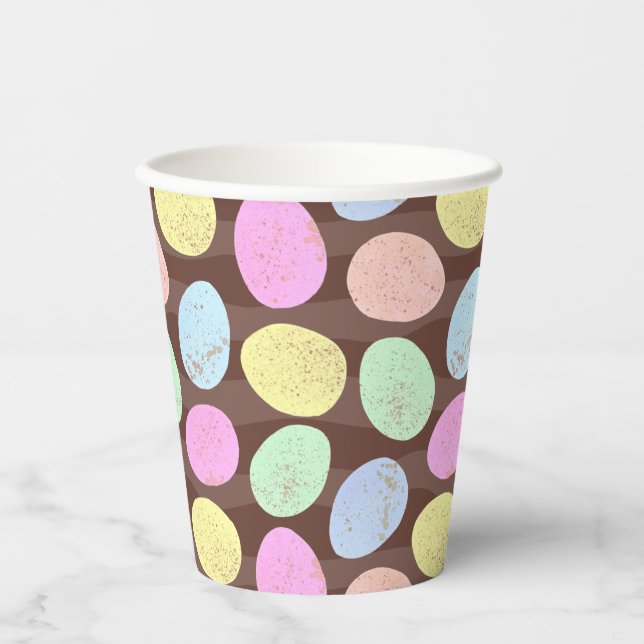 Muster für Eizellen aus Candy Oaster Pappbecher (Vorderseite)