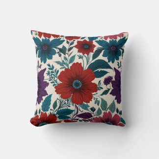 Muster für elegante Blume Kissen