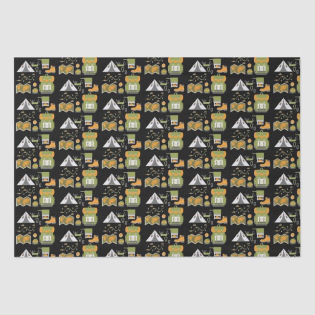 Muster für Erlebnisgeräte Seidenpapier (Vorderseite)