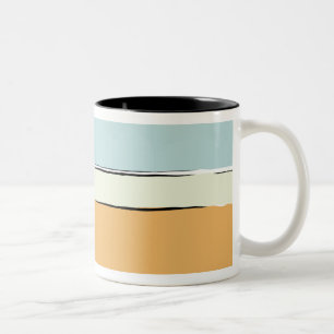Muster für Farbbänder Zweifarbige Tasse