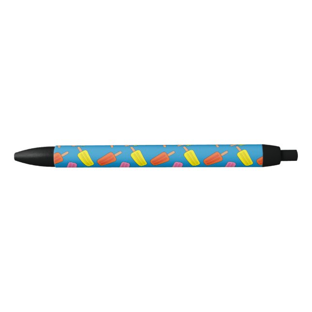 Muster für farbenfrohe Popsicles Kugelschreiber (Vorderseite)