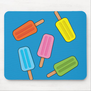 Muster für farbenfrohe Popsicles Mousepad