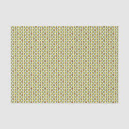 Muster für Funky Retro Olive Bead Custom Colors Seidenpapier
