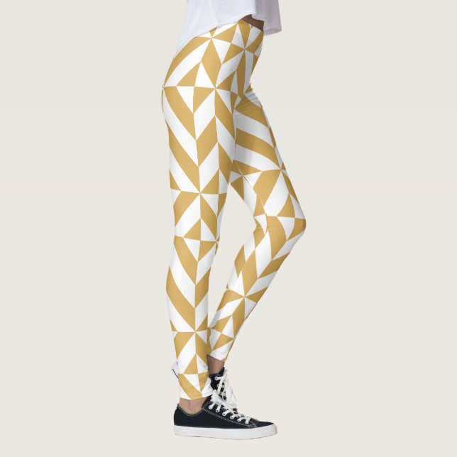 Muster für geometrische Dekos Leggings (Rechts)