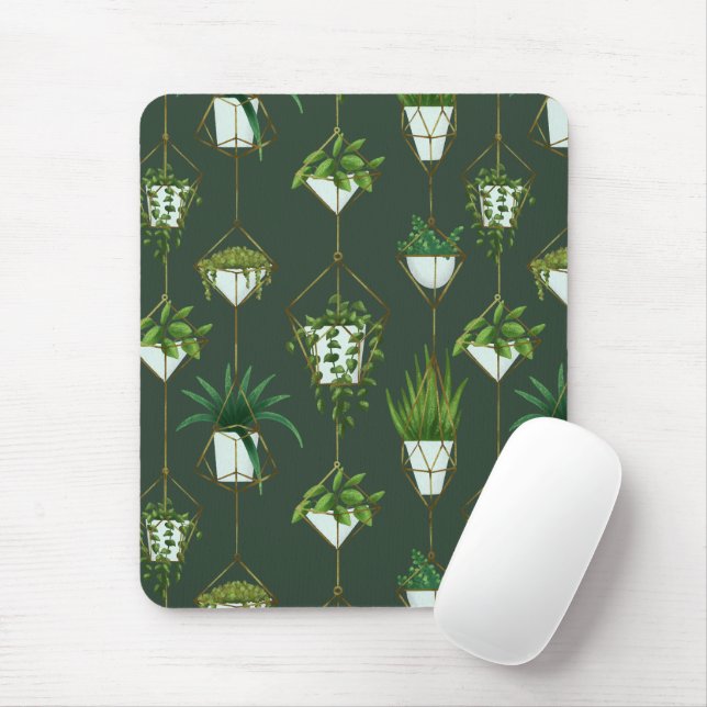 Muster für geometrische Hanging-Haushaltspflanze Mousepad (Mit Mouse)