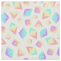 Muster für geometrische Kristalle bei Pastel Rainb