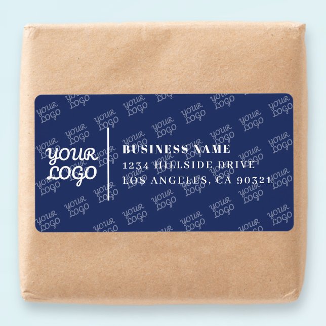 Muster für gepolsterte Logos Moderne blaue Navy-Rü (Von Creator hochgeladen)