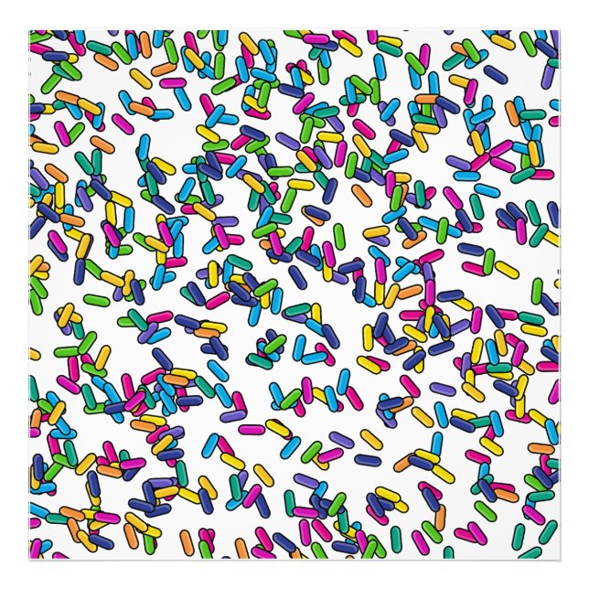 Muster für gescatte Sprinkles Fotodruck (Vorne)