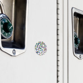 Muster für gescatte Sprinkles Magnet