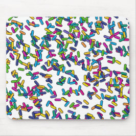 Muster für gescatte Sprinkles Mousepad