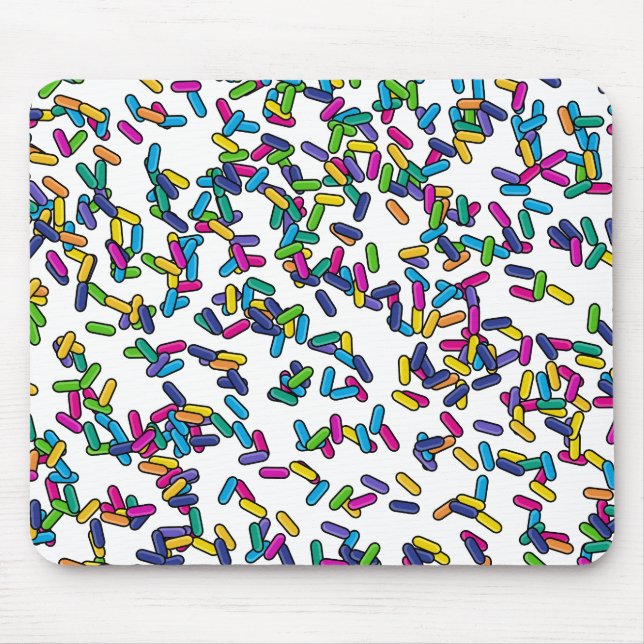 Muster für gescatte Sprinkles Mousepad (Vorne)