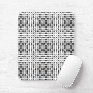 Muster für graue Quadrate Mousepad