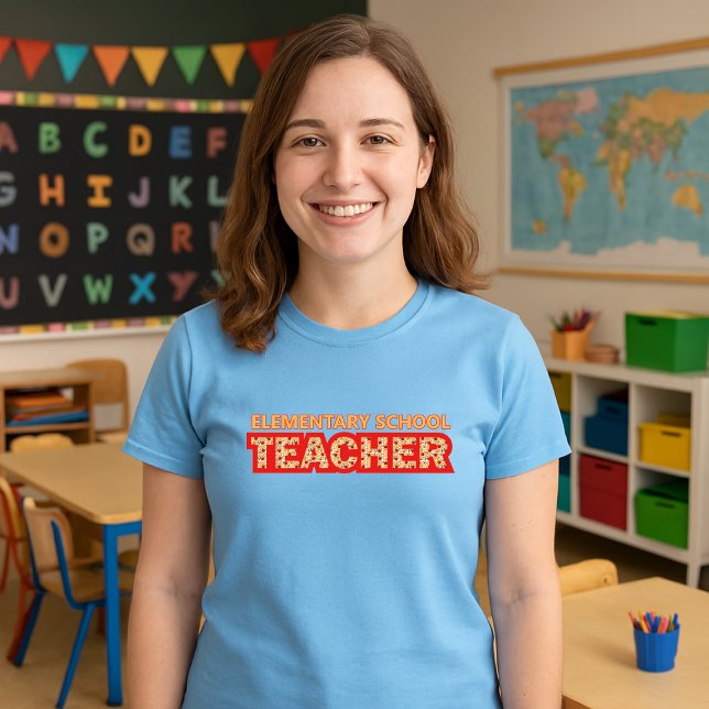 Muster für Grundschullehrer T-Shirt (Von Creator hochgeladen)