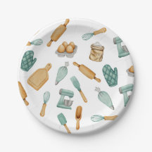 Muster für grüne Backwerkzeuge