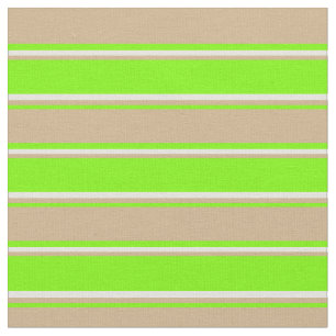 Muster für grüne, rote und beige farbige Linien Stoff