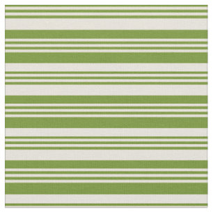 Muster für grüne und beige Linien/Streifen Stoff