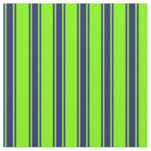 Muster für grüne und Midnight Blue Lines Stoff