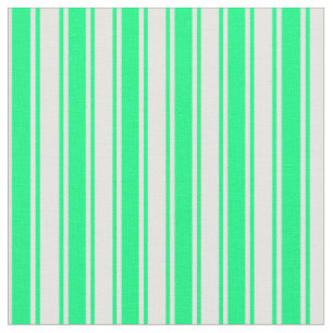 Muster für grüne und Minze Cremes/Linien Stoff