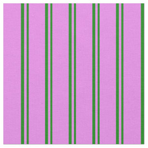 Muster für grüne und violette Streifen Stoff