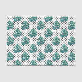Muster für grünes Leaf 18 Seidenpapier