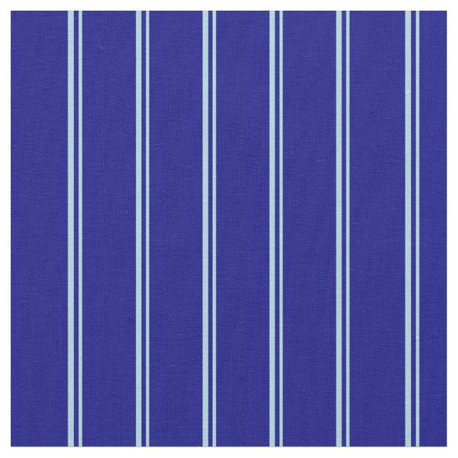 Muster für hellblaue und blaue Streifen Stoff (Nahaufnahme)