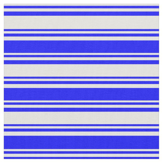 Muster für hellgelbe und blaue Linien Stoff (Nahaufnahme)