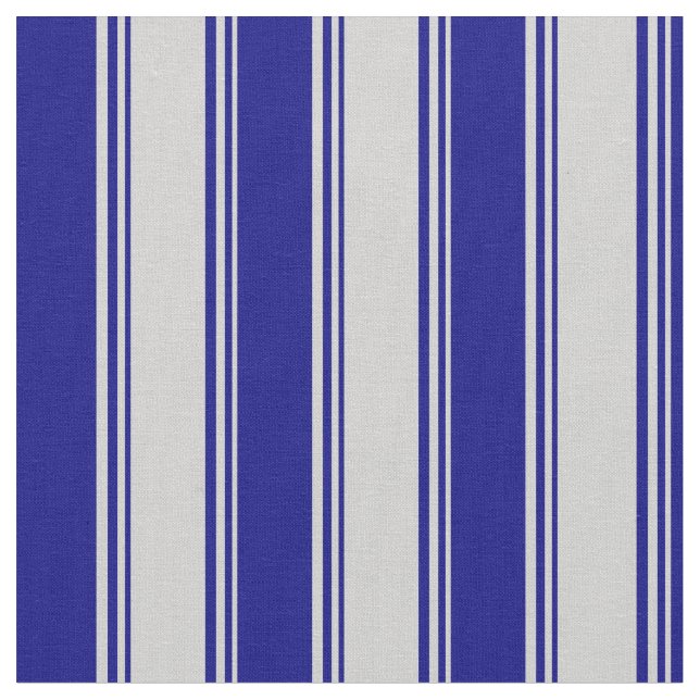 Muster für hellgraue und blaue Streifen Stoff (Nahaufnahme)