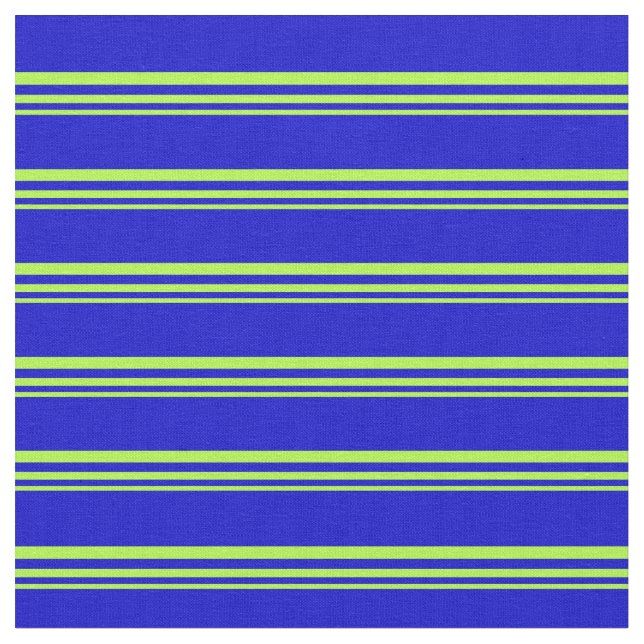Muster für hellgrüne und blaue Linien/Streifen Stoff (Nahaufnahme)