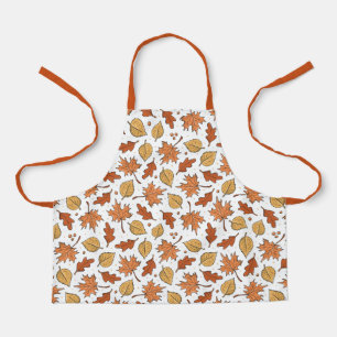 Muster für Herbst-Blätter und Acorns Schürze
